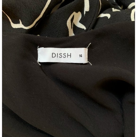DISSH Black and White Midi Dress - Picture 6 of 6